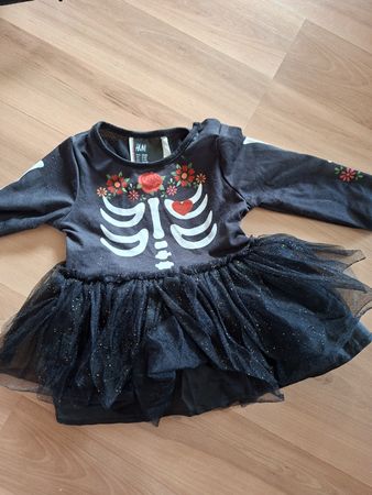 H&M Halloween Kleid, Grösse 62/68 gebrauchter zustand