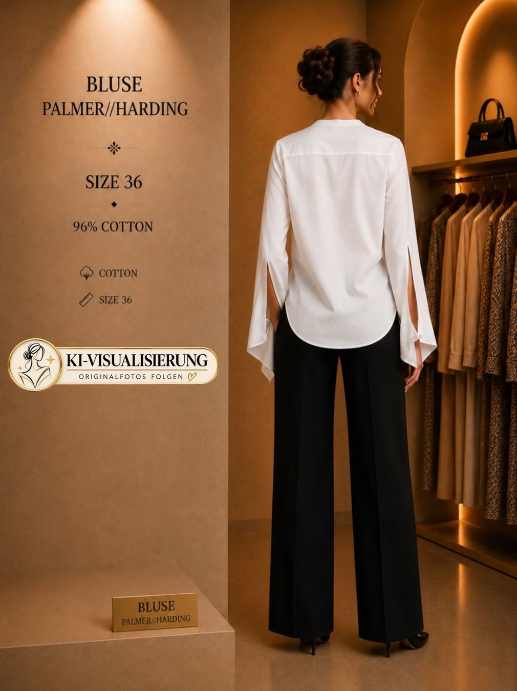 Camicette: Palmer//Harding Designer-Bluse – Gr. 36 – Usato da Fällanden venduto da TH-Boutique- 1
