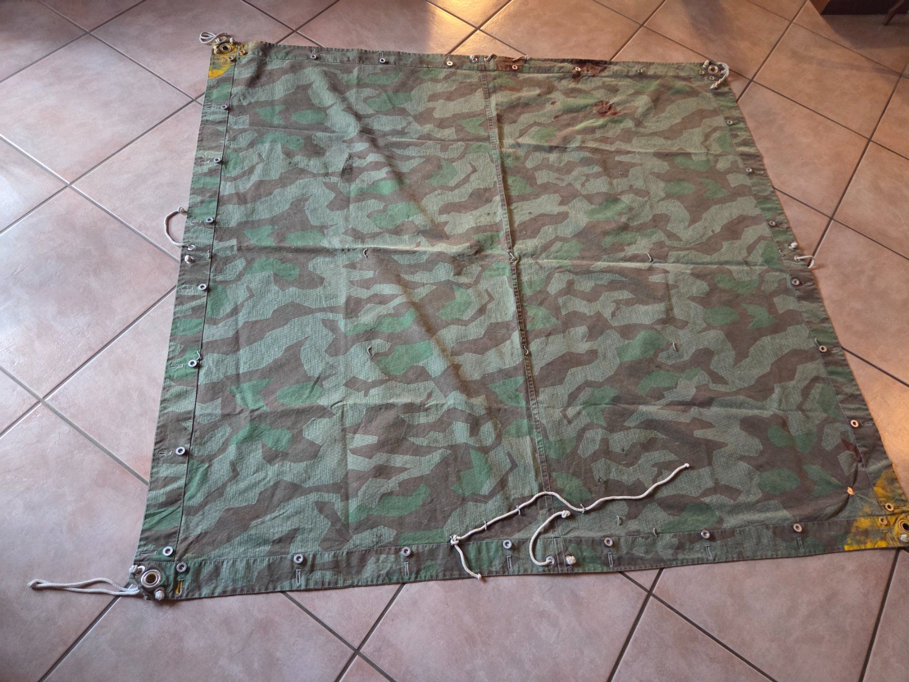 Schweizer Armee Coperte: Toile de rebus originale armée suisse – Usato da Choëx venduto da Solmo51 1