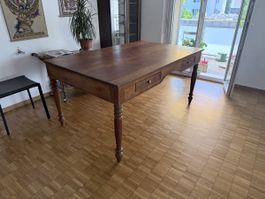 Wunderschöner Massivholz-Schreibtisch / Esstisch – 160 × 100
