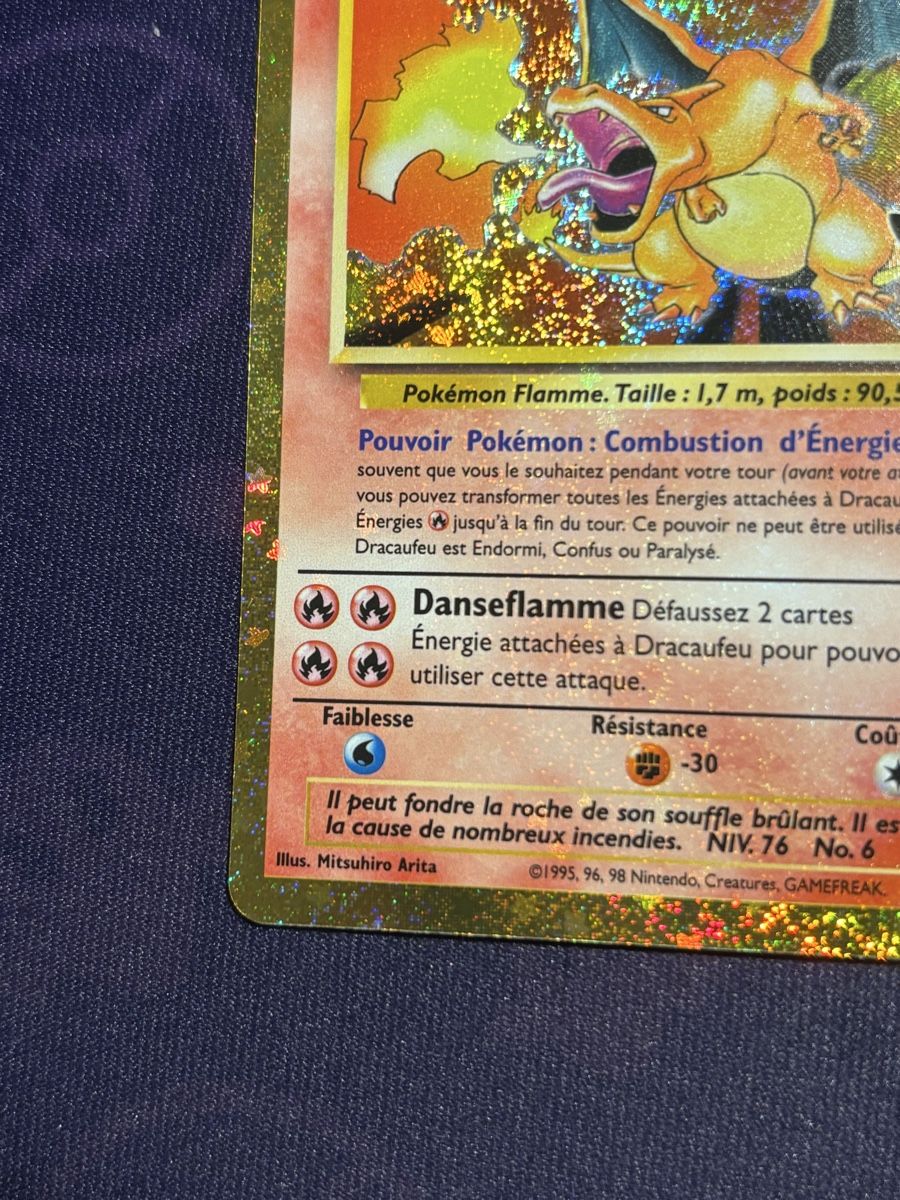 Karten: Dracaufeu Reprint 30 ans FR – Neu und originalverpackt aus Sierre von Kaevifps 8