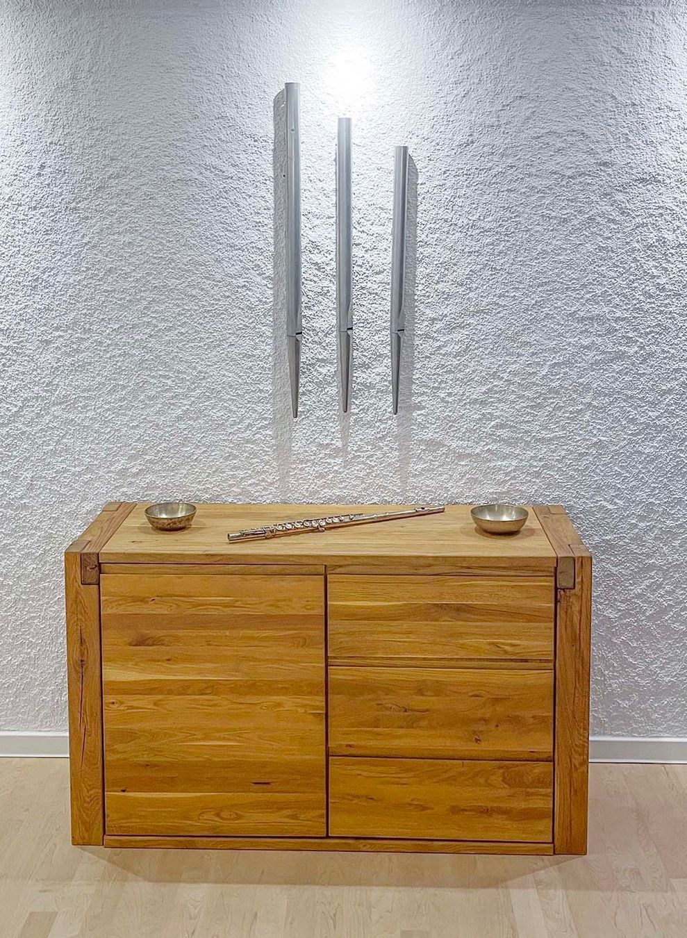Cassettiere: Sideboard mit Massivholzbalken – Usato da Worb venduto da krgrafik 4