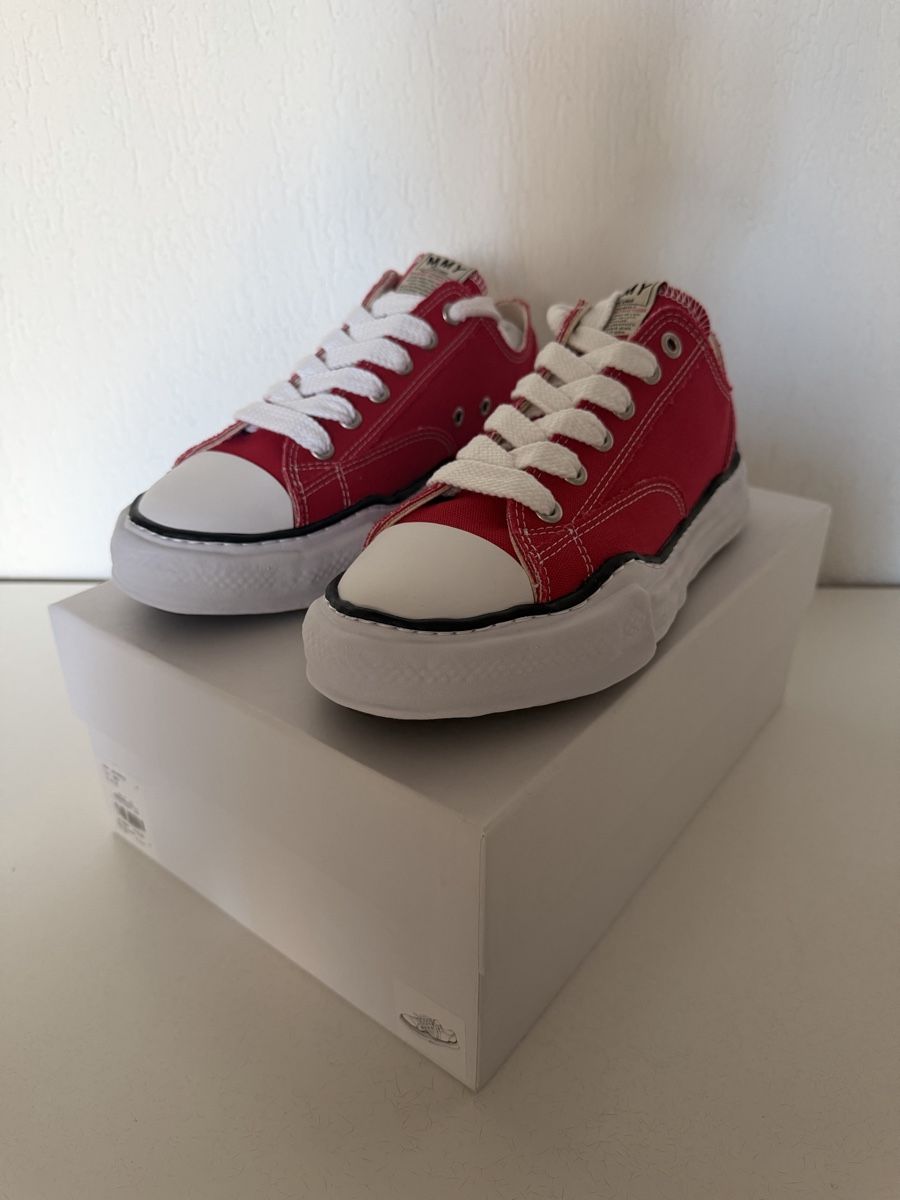 Scarpe da uomo: Maison Mihara Sneaker Red White – Nuovo e nell'imballaggio originale da Dübendorf venduto da Sneaker_Seller 1