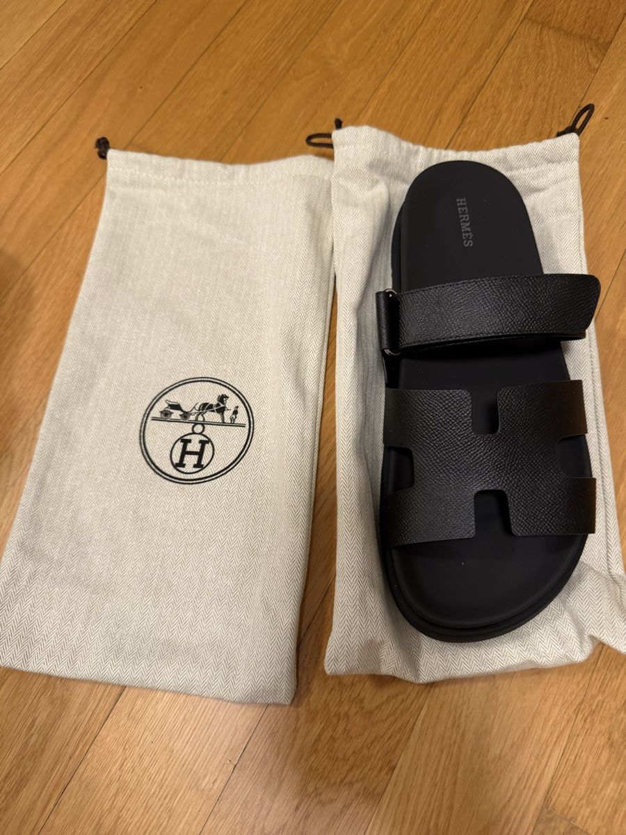 Hermès Herrenschuhe: Herren Sandalen Hermes schwarz – Neu und originalverpackt aus Tann von DicianniLe 3