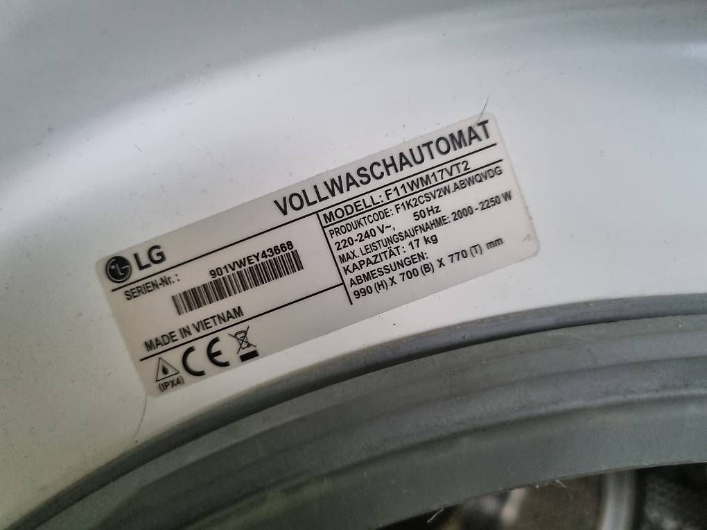 Lavatrici: 17kg waschmaschine – Usato da Ebnat-Kappel venduto da rkr_d7g2 2