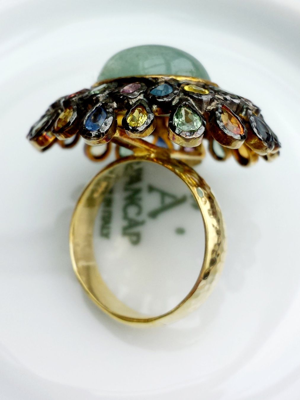 Anelli: Aquamarin Safir Ring – Nuovo (secondo la descrizione) da Zürich venduto da adriben 7