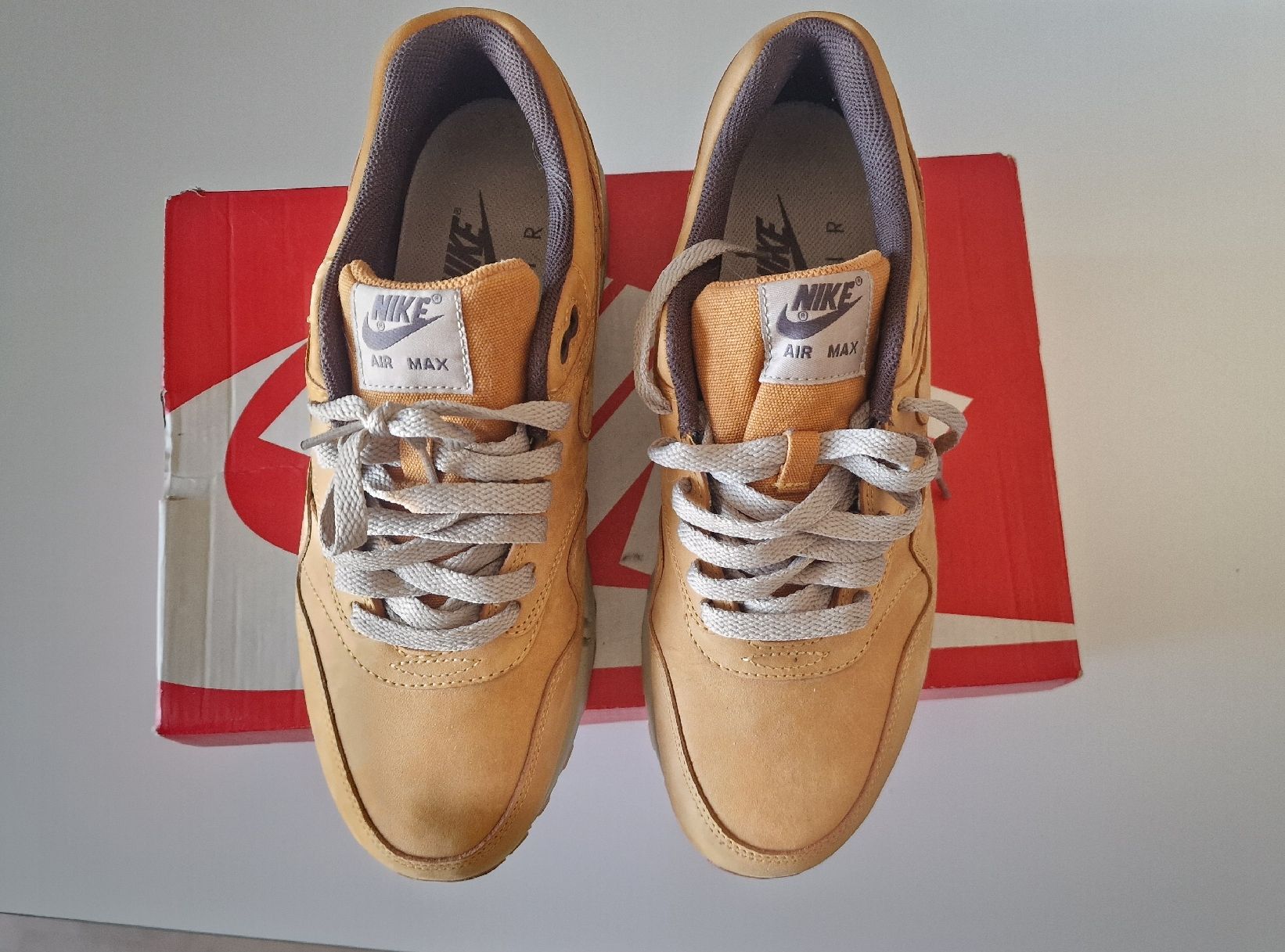 Nike Scarpe da uomo: Nike Air Max 1 LTR Premium EU41/US8 - wheat pack – Nuovo (secondo la descrizione) da Petit-Lancy venduto da daaan01 2