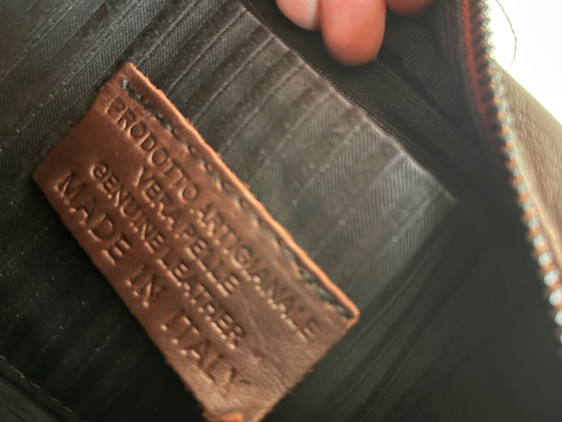 Vera Pelle Borse da donna: Echte hochwertige Ledertasche klein braun. NP 95.- – Usato da Frauenfeld venduto da Andadaa 5