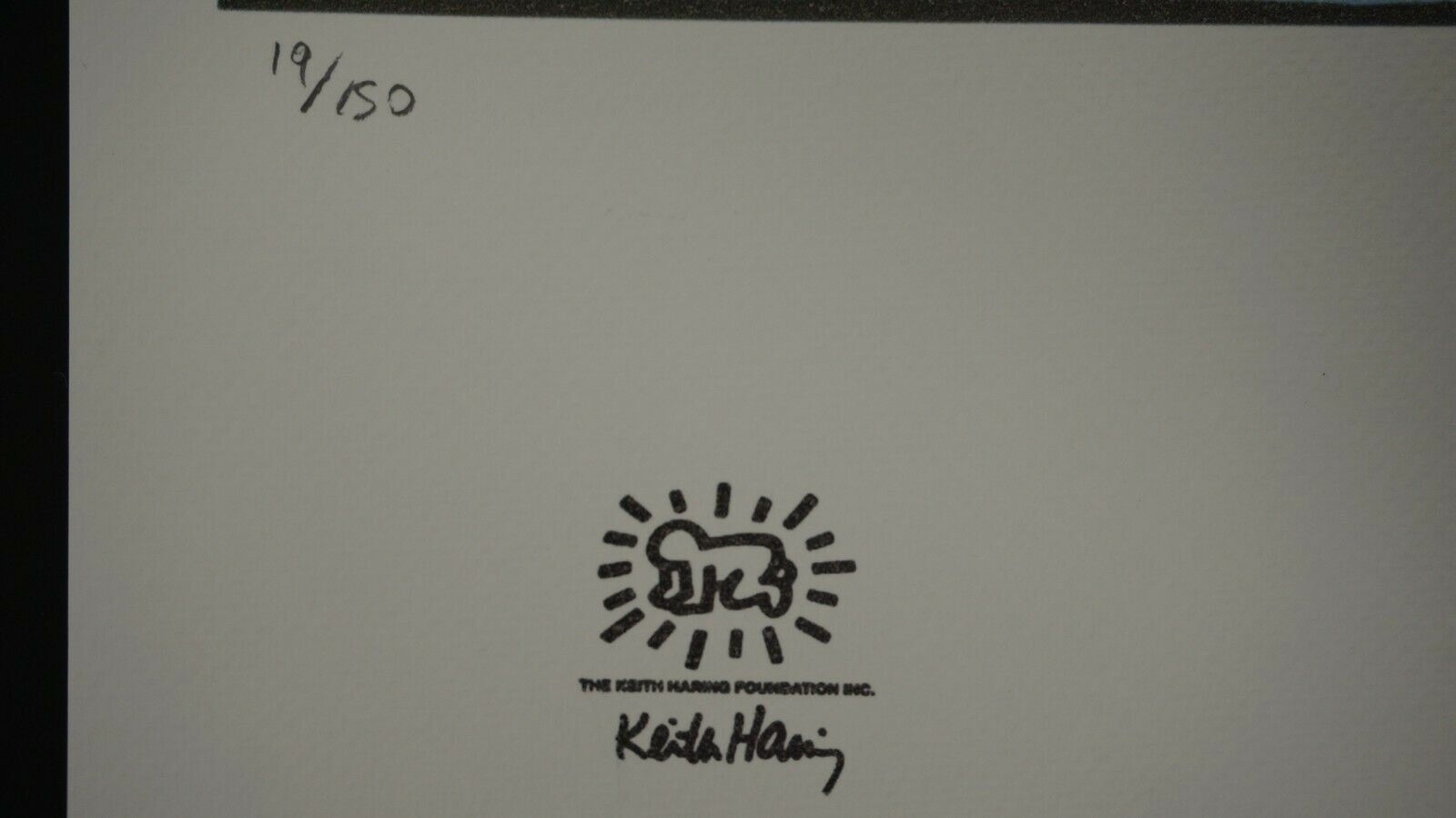 Grafica & Litografie: KEITH HARING    LITHOGRAPHIE HANDNUMMERIERT DRUCKSIGNIERT – Usato da Gersau venduto da kunst-online 2