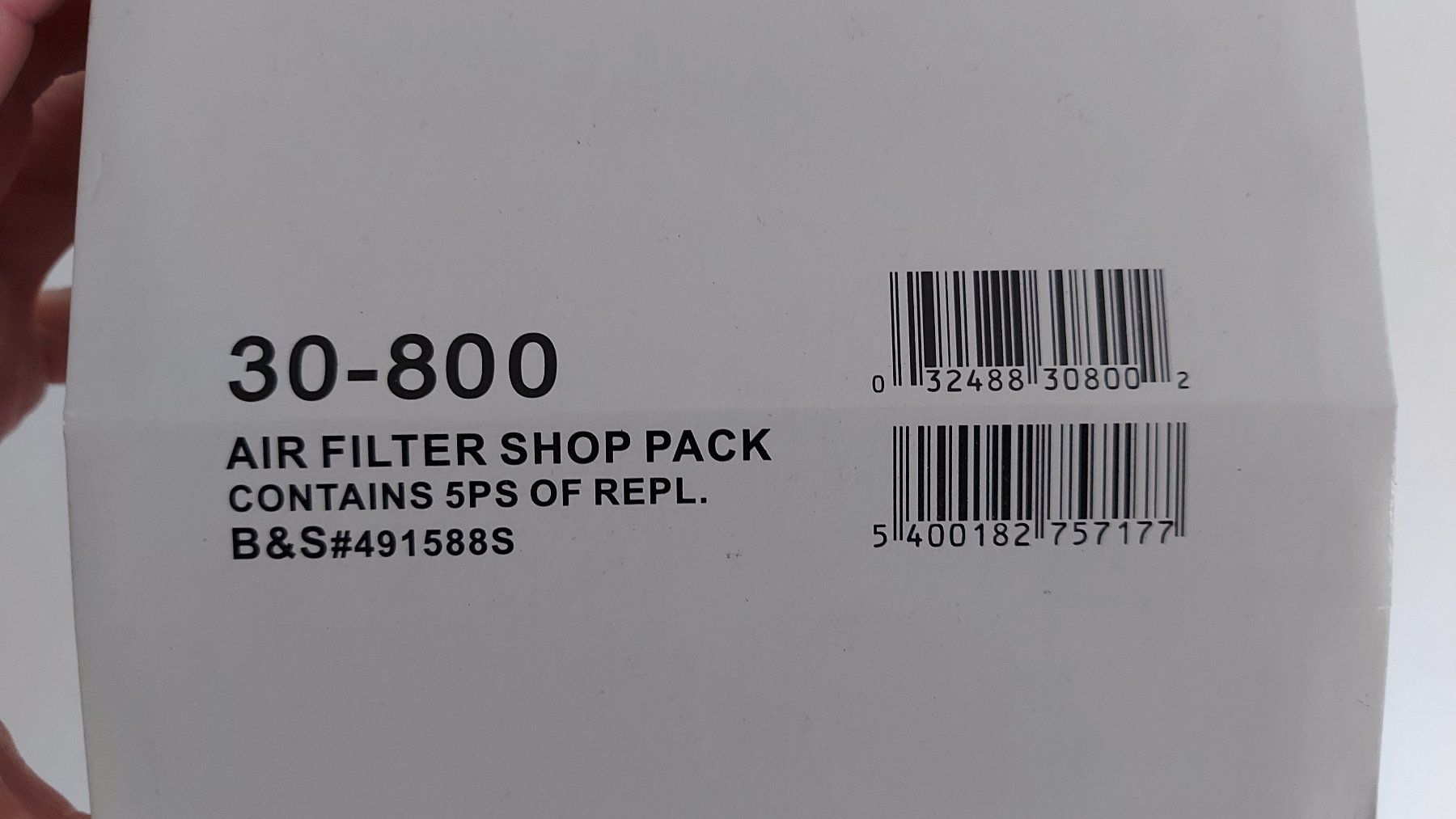 Ventilation: Oregon 30-800 Luftfilter, 5er-Pack – Neuf (Voir description) à Schönengrund par nae_8cty 1