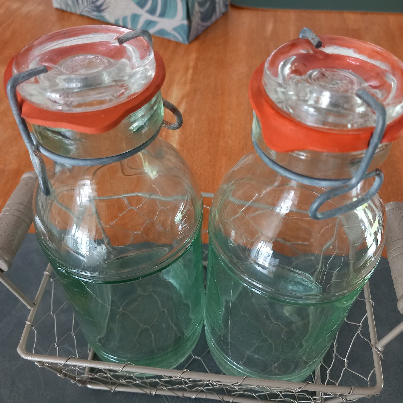 Contenitori & Simili: Seltene Glas Einmach Flaschen / Model B 417 / Vintage – Usato da Aegerten venduto da gismolini 5