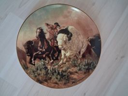 SAMMELTELLER INDIANER BUFFALO HUNT