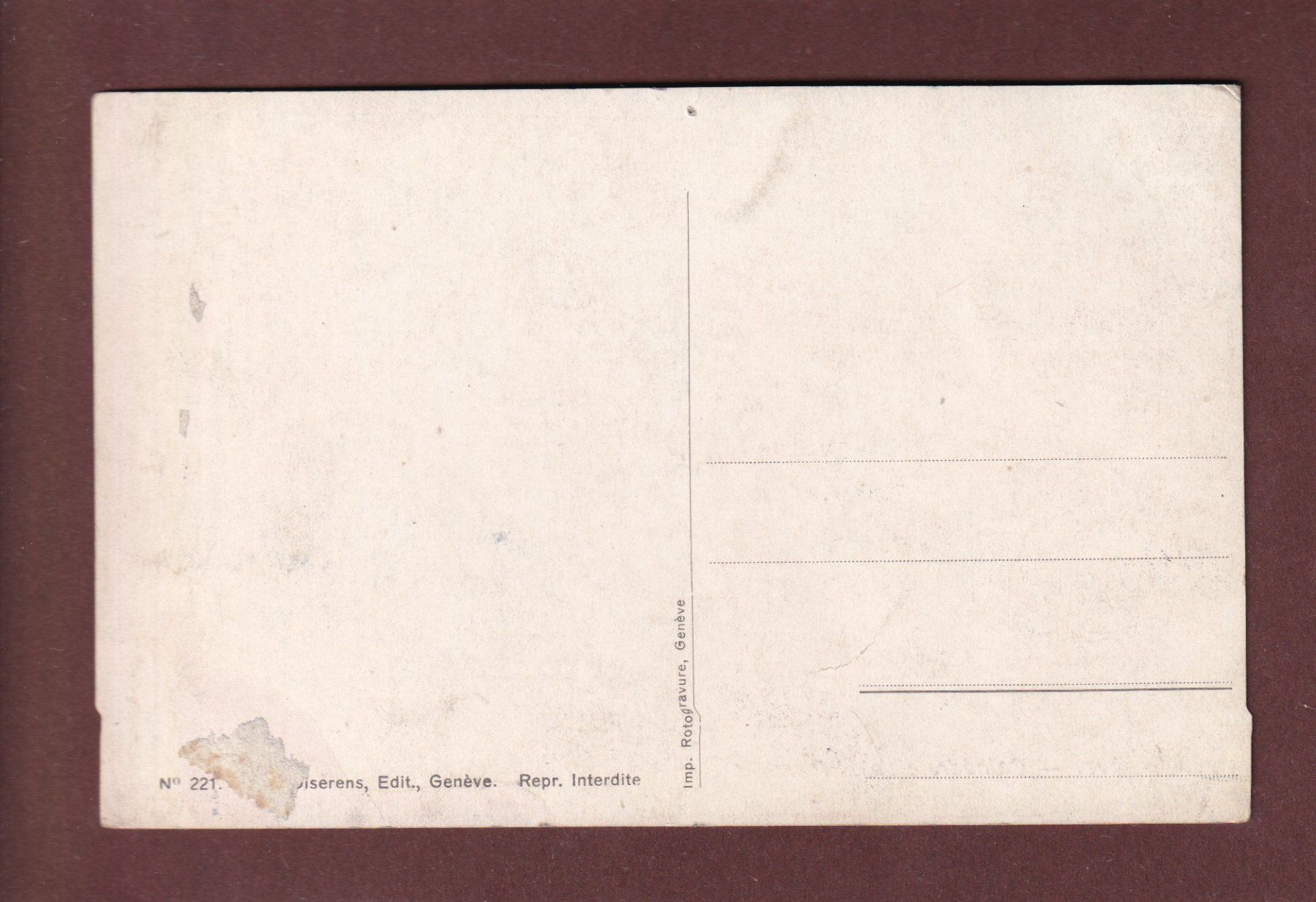 Cartoline postali: GENEVE - Cathédrale de St. Pierre – Usato da Pully venduto da nicecards-shop 1