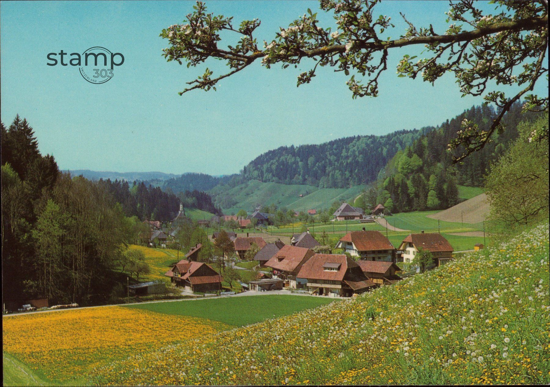 Cartoline postali: 1982 AK Heimisbach_Kramershaus – Usato da Eggersriet venduto da stamp303