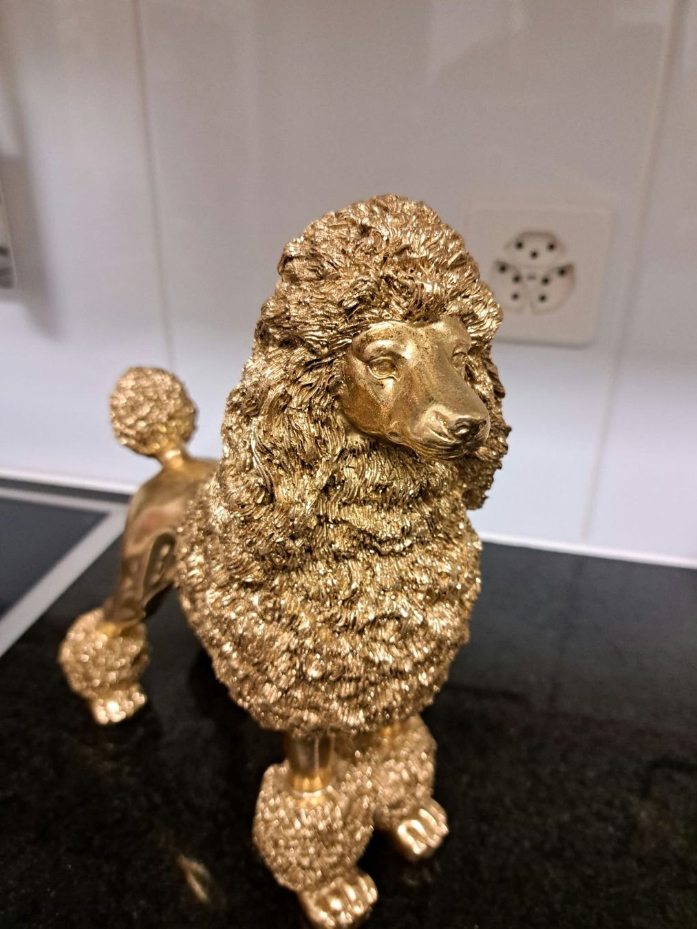 Figurines: pudel figur gold – D'occasion à Sisseln AG par schenk-figuren 2