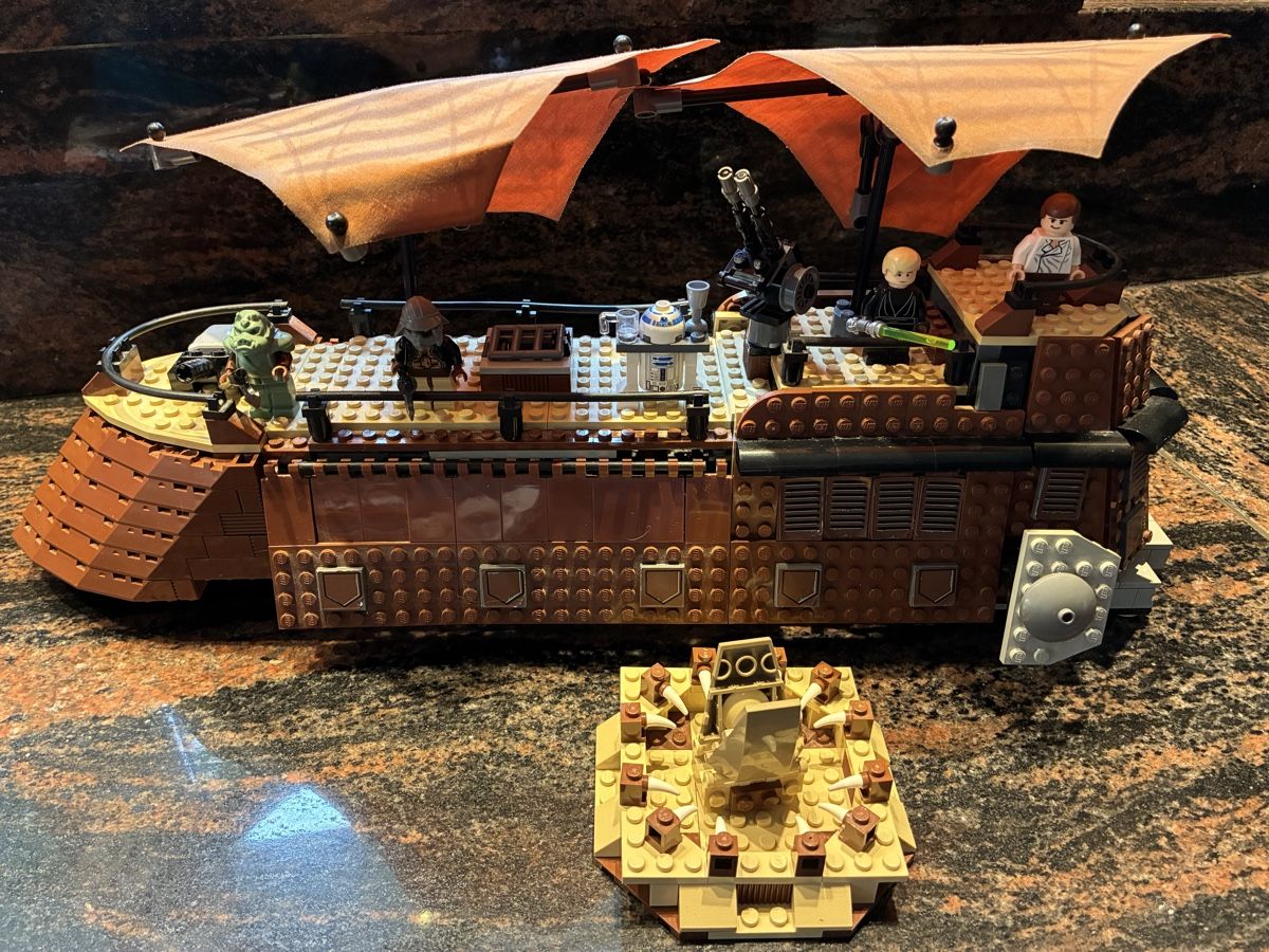 Lego Jouets: Lego Star Wars 6210 "Jabba's Sail Barge" – D'occasion à sargans par Angamar
