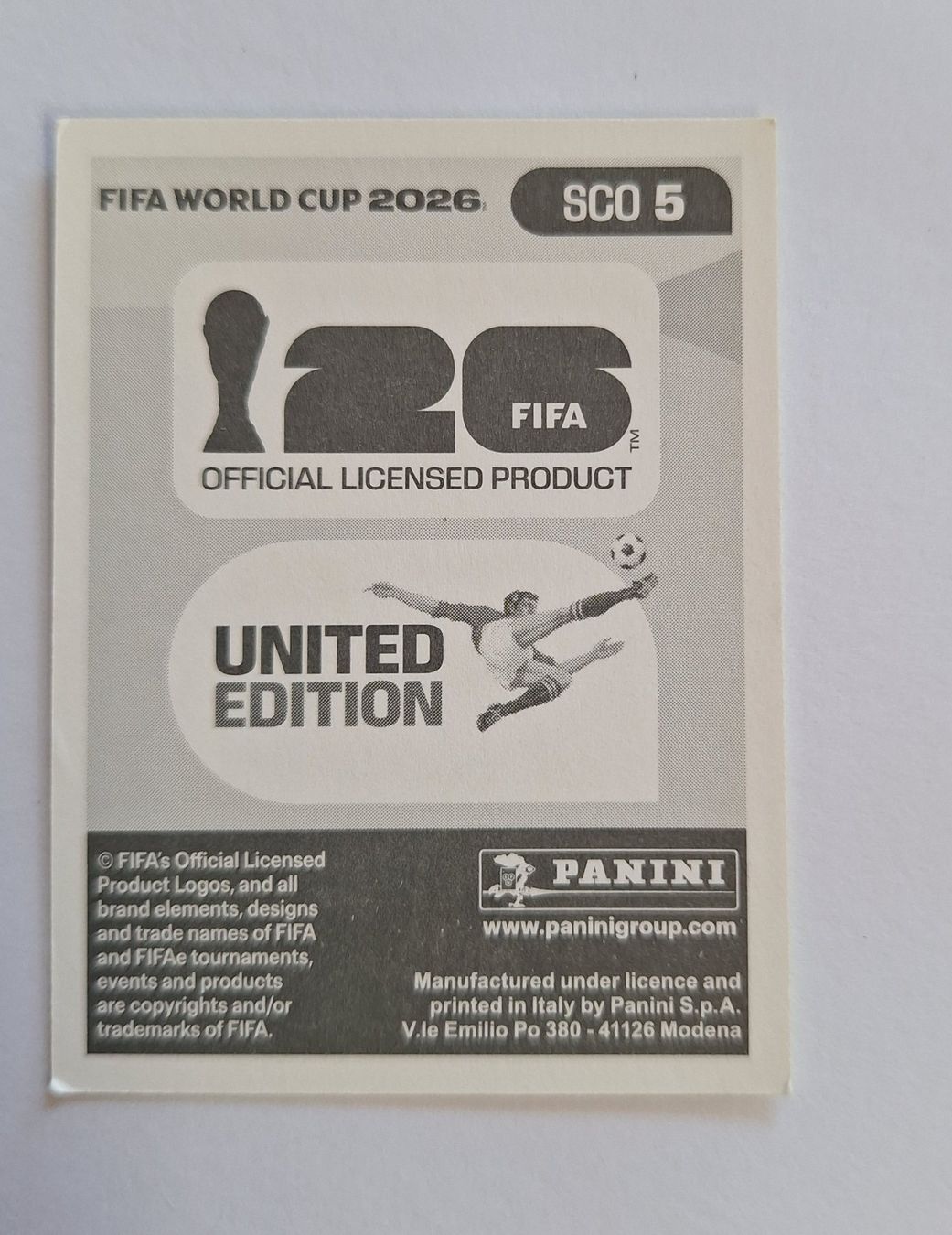 Panini Carte collezionabili: Panini Aaron Hickey SCO 5 – Nuovo (secondo la descrizione) da Romanens venduto da Crocette 1