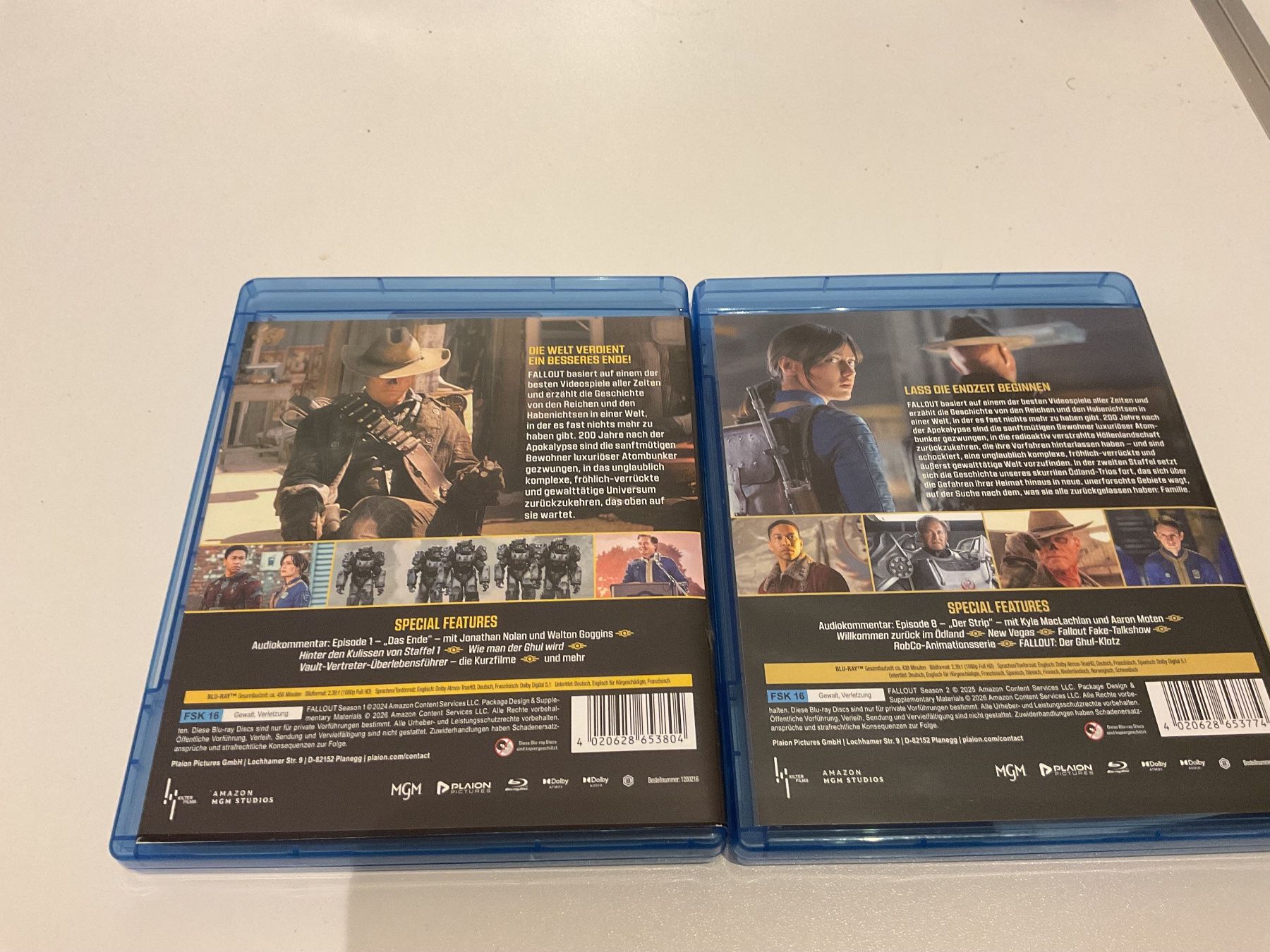 Tous les DVDs: Fallout Staffel Eins und Zwei Blu-ray Boxset – D'occasion à Au SG par Mar_69jz 1
