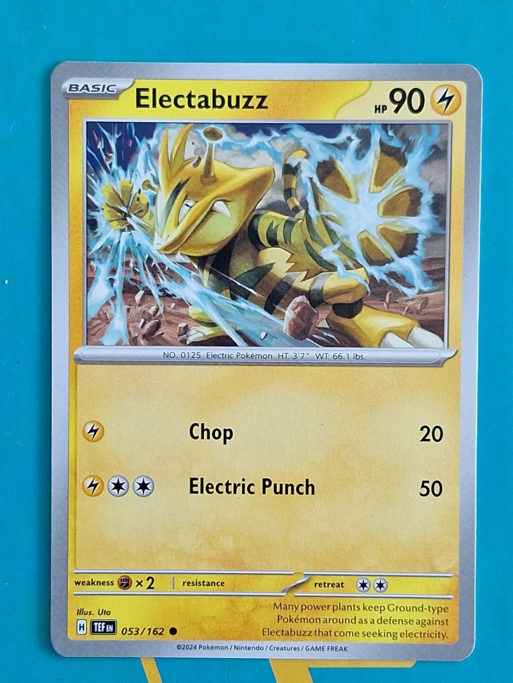 Pokémon Carte collezionabili: Electabuzz - Temporal Forces Pokemon - #7.1 – Usato da Altstätten SG venduto da GGsGameshop
