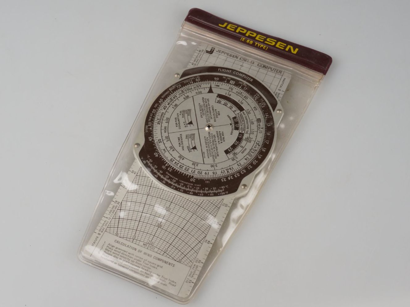 Misurare: Jeppesen E-68 Type (Navigationsrechenschieber) – Usato da Rüti ZH venduto da Restwert_Rueti_ZH 4