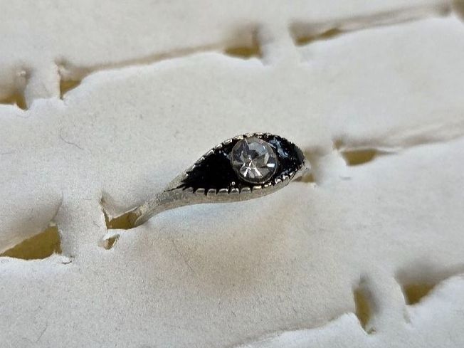 Anelli: Bague fantaisie strass centrale – Nuovo (secondo la descrizione) da Territet venduto da Cenh