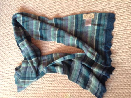 Wunderschöner SORGENFRI SYLT Schal Tuch aus Cashmere + Wolle