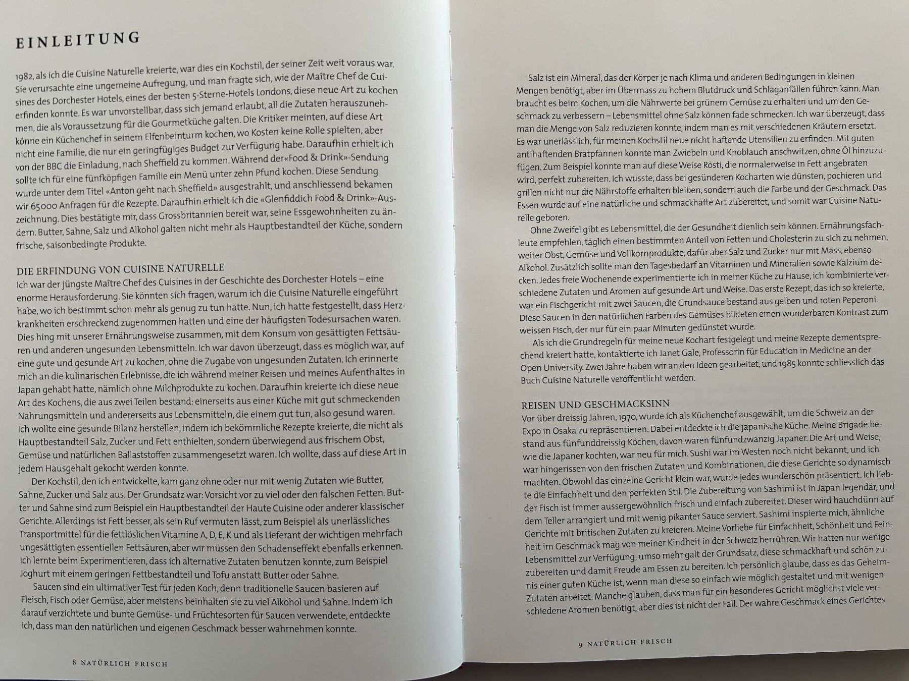 Libri: Anton Mosimann - natürlich frisch – Usato da Pfäffikon ZH venduto da Wacardo 3