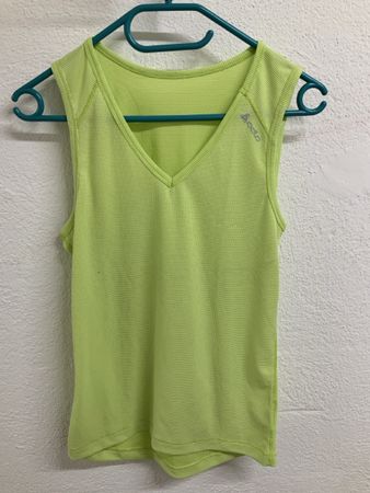 Odlo Damen Tanktop Grösse L Neongrün Guter Zustand