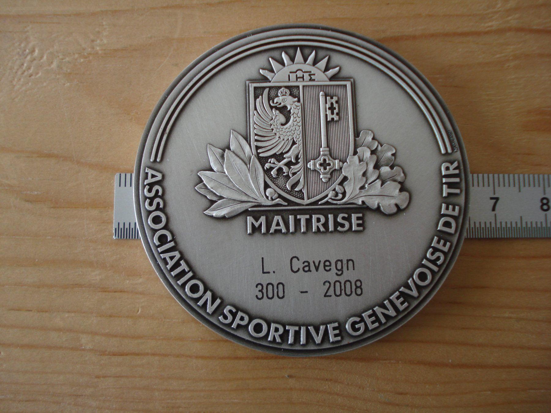 Medaglie: (RO) Genève MAITRISE 300m – Usato da Erlach venduto da Net-Coins