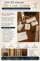 GLUTZeAccess Profi Türcodesystem komplett RFID + Codeschloss
