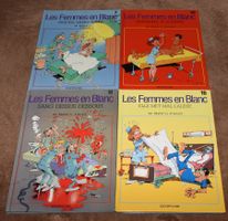 4 x LES FEMMES EN BLANC … Band Nr. 7-16 … Dupuis… 1992 -1997