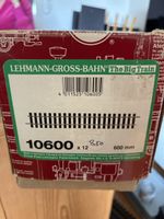LGB Gleise 10600 gerade 600 mm 12 Stück originalverpackt
