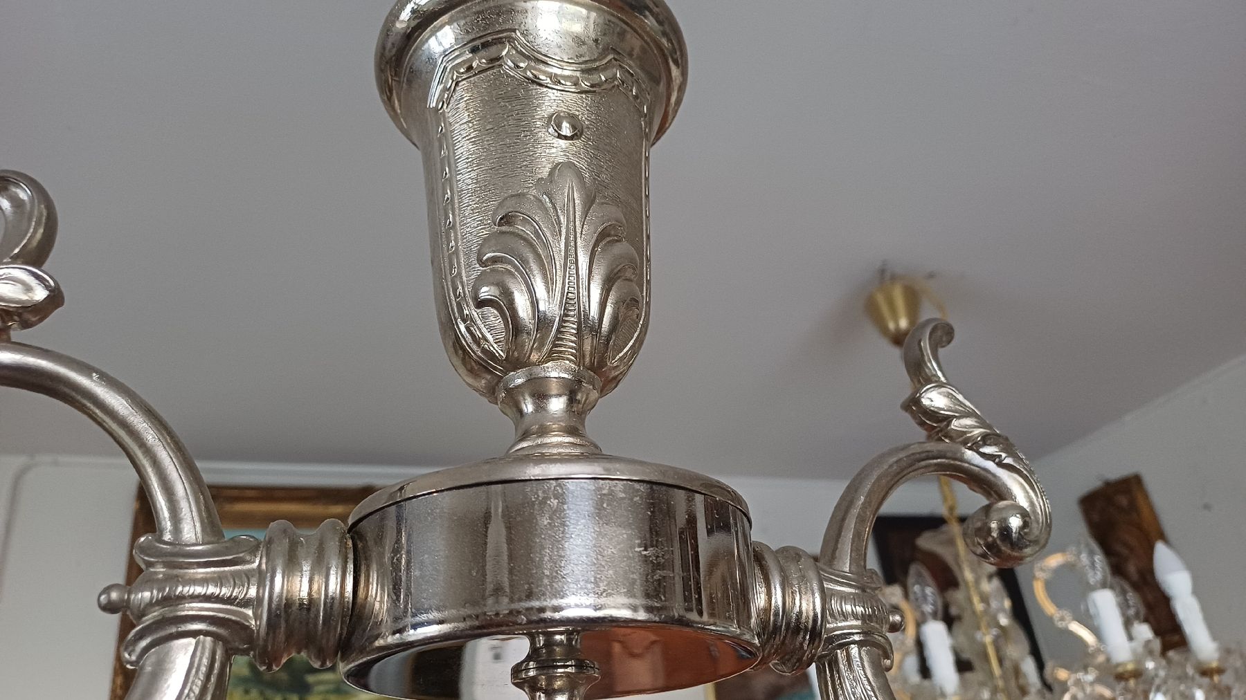 Kronleuchter & Deckenlampen: Antike Deckenlampe – Gebraucht aus Flawil von Naphtali 4