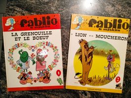 Fables de La Fontaine 2 livres joliment illustrés 1970