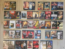 Filmsammlung ca. 70 DVD's voller Spannung & Action