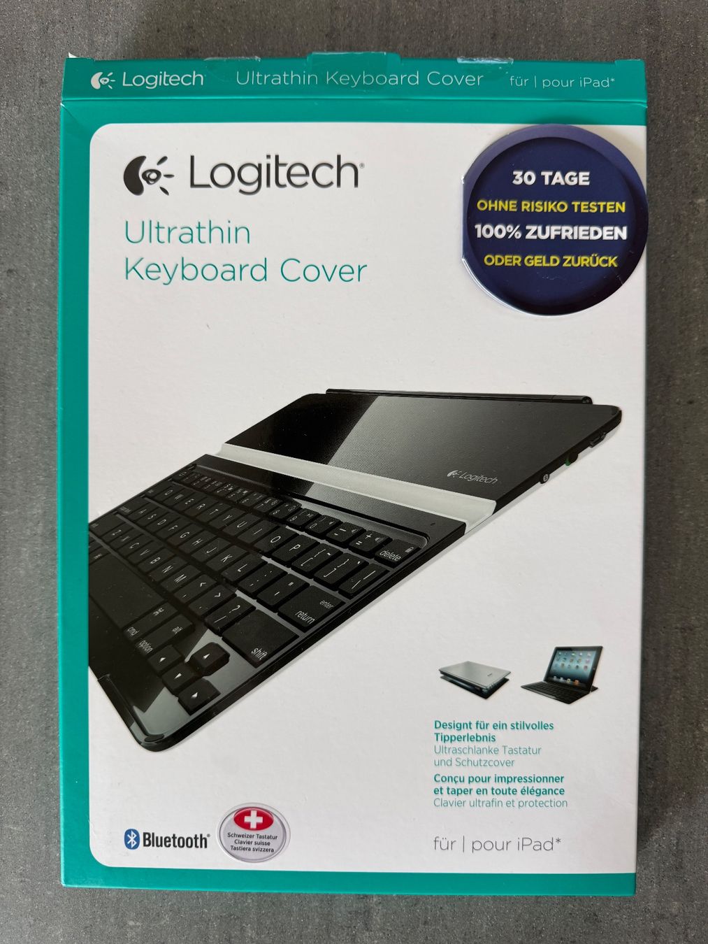 Covers & Borse: Logitech Ultrathin Keyboard Cover - iPad 3 - Bluetooth - neu – Nuovo e nell'imballaggio originale da Zürich venduto da Alot16 5