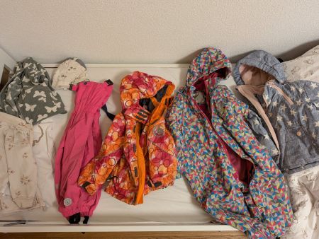 Gr. 92 - Winter-Kinderkleidung: Jacken & Skihosen gebraucht
