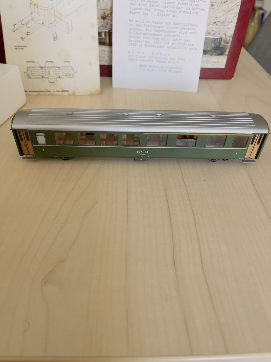 Bemo Modellini di ferrovie: Bemo-zug – Nuovo e nell'imballaggio originale da St. Gallen venduto da elb_kpt5 1