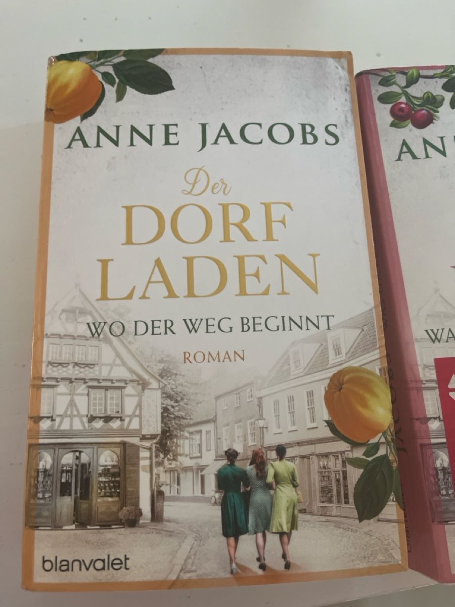Libri: Der Dorfladen, Roman Trilogie, Anne Jacobs – Usato da Derendingen venduto da CaMiPa5 1