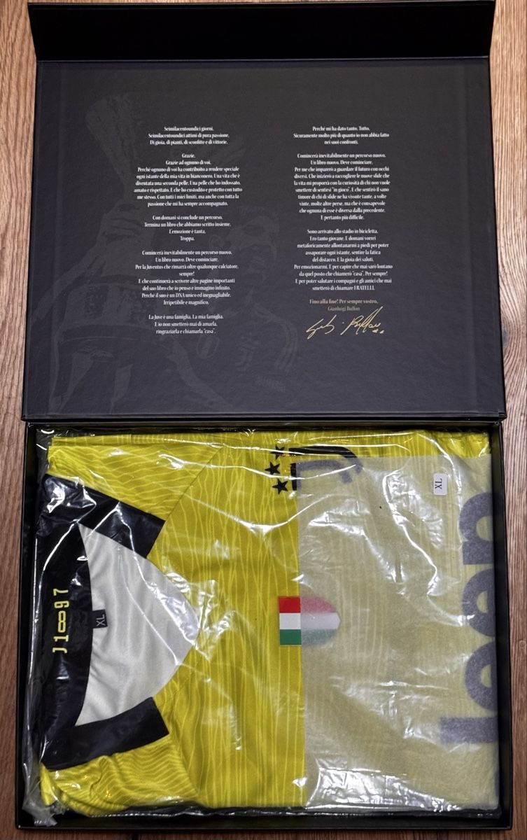 Juventus Canottiere & Pantaloni: Trikot Gianluigi Buffon signiert – Nuovo e nell'imballaggio originale da Bern venduto da maceo68 3