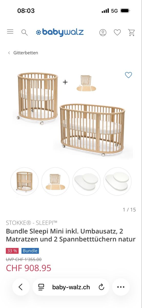 Letti: STOKKE SLEEPI    – Usato da Basel venduto da jul_j59q