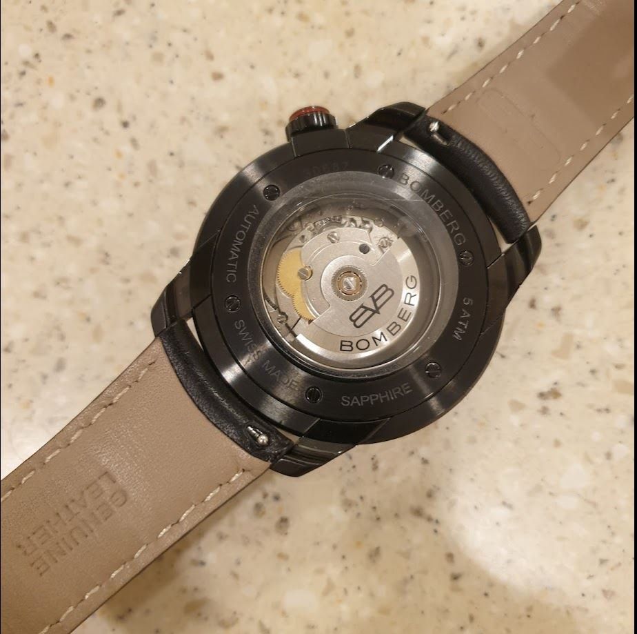 Bomberg Montres: Bomberg BB-1 Automatic Red Skull – Neuf (Voir description) à Chabrey par Horology 3