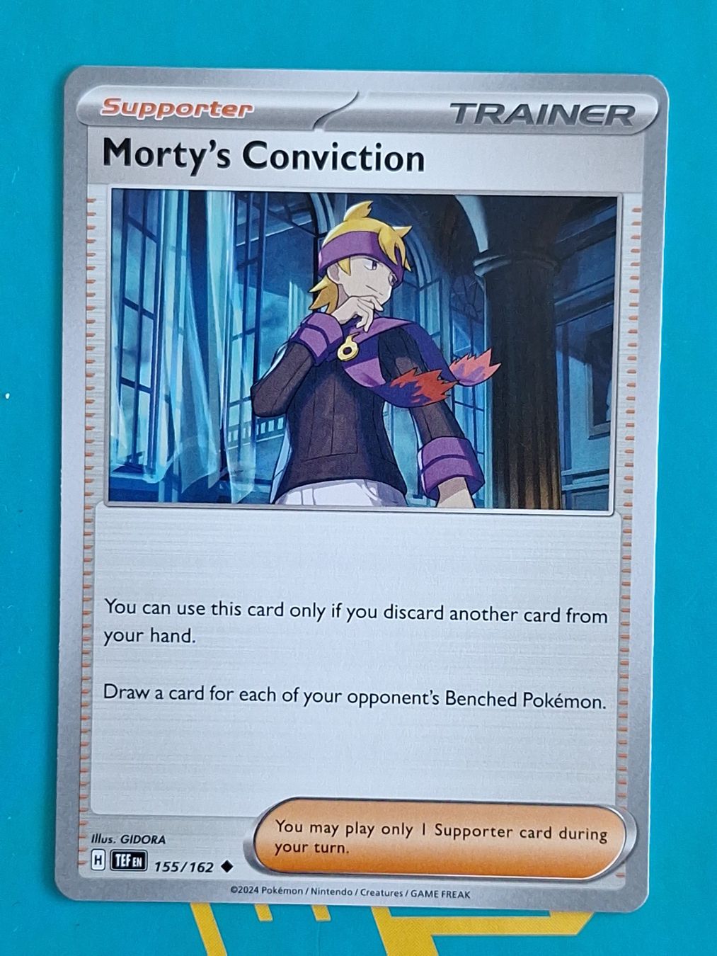 Pokémon Carte collezionabili: Morti's Conviction - Temporal Forces Pokemon - #7.1 – Usato da Altstätten SG venduto da GGsGameshop