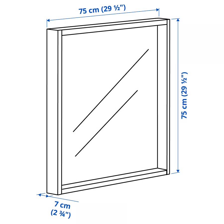 Ikea Specchi: TURBOKASTANJ Ikea Spiegel – Nuovo e nell'imballaggio originale da Regensberg venduto da kon_d85d 3