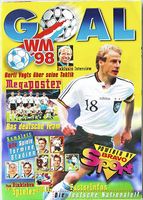 Fussball-Sammelalbum von der WM 1998