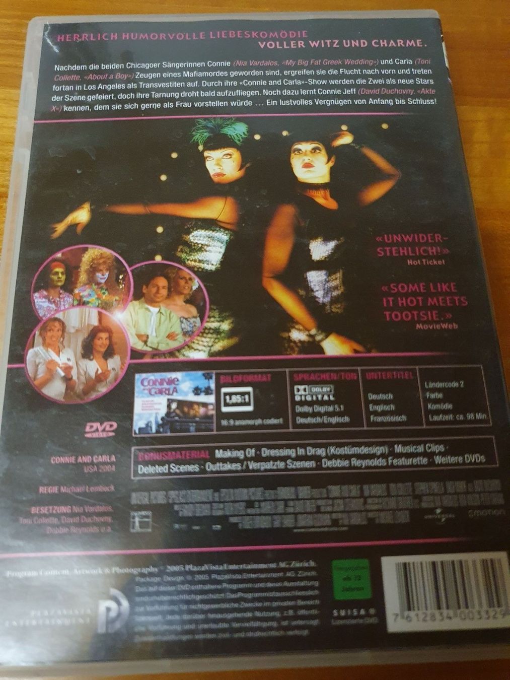 Tutti i DVDs: Connie and Carla DVD – Usato da Oberdorf BL venduto da BaldenEagle 1