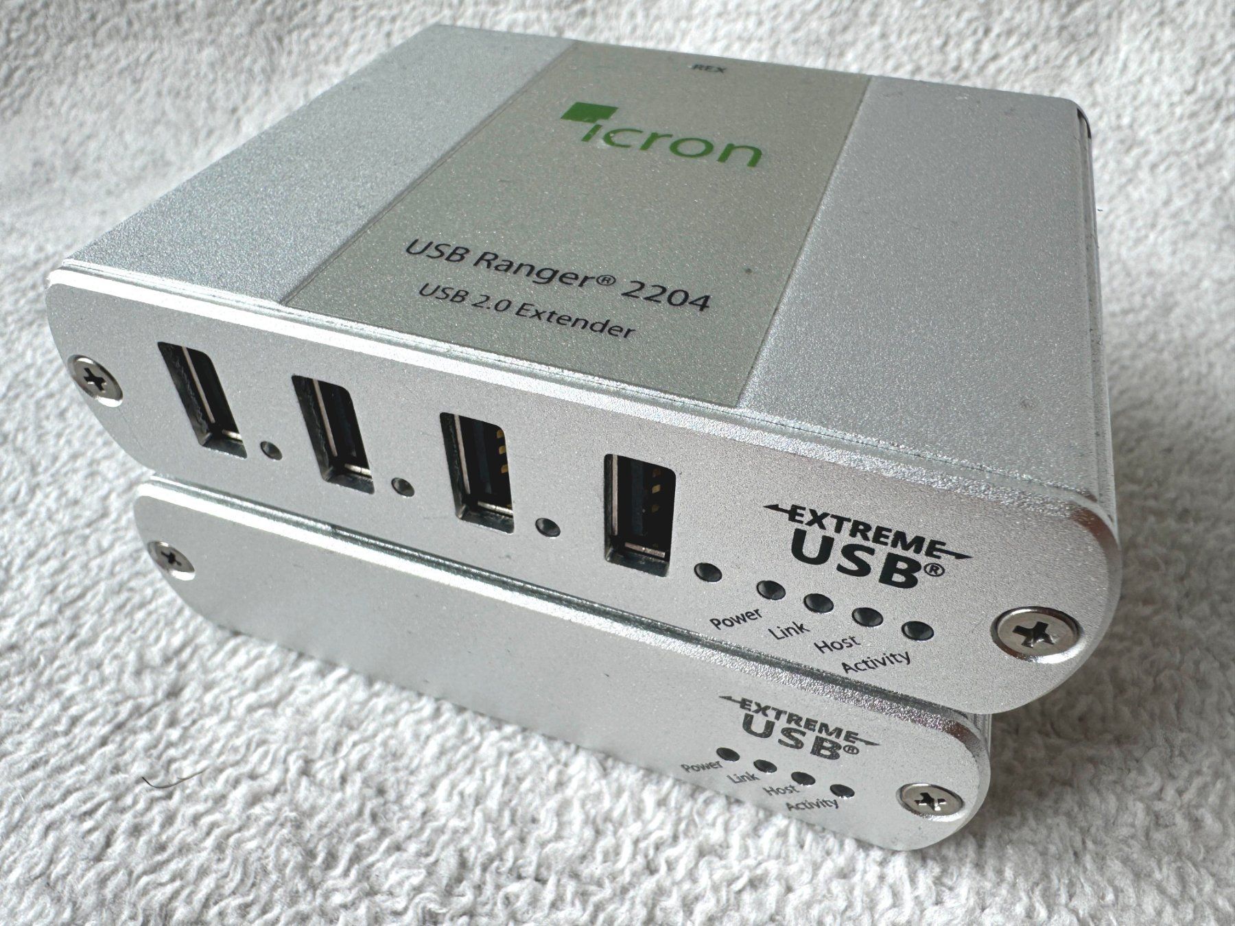 Convertitori: Icron Technologies CAT5 USB Ranger 2204 Extender extreme USB – Usato da Zürich venduto da Malco0