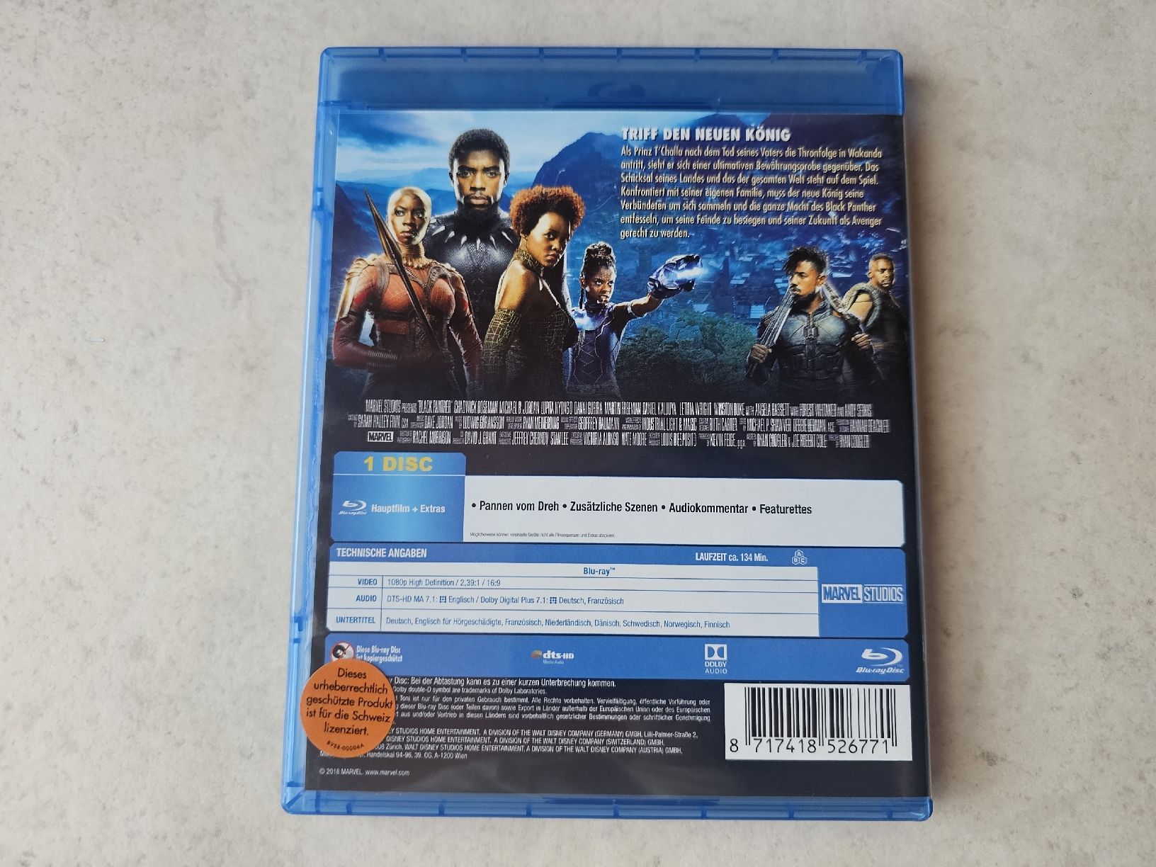 Tutti i DVDs: Black Panther  /  Bluray – Usato da Schneisingen venduto da backstore24 1