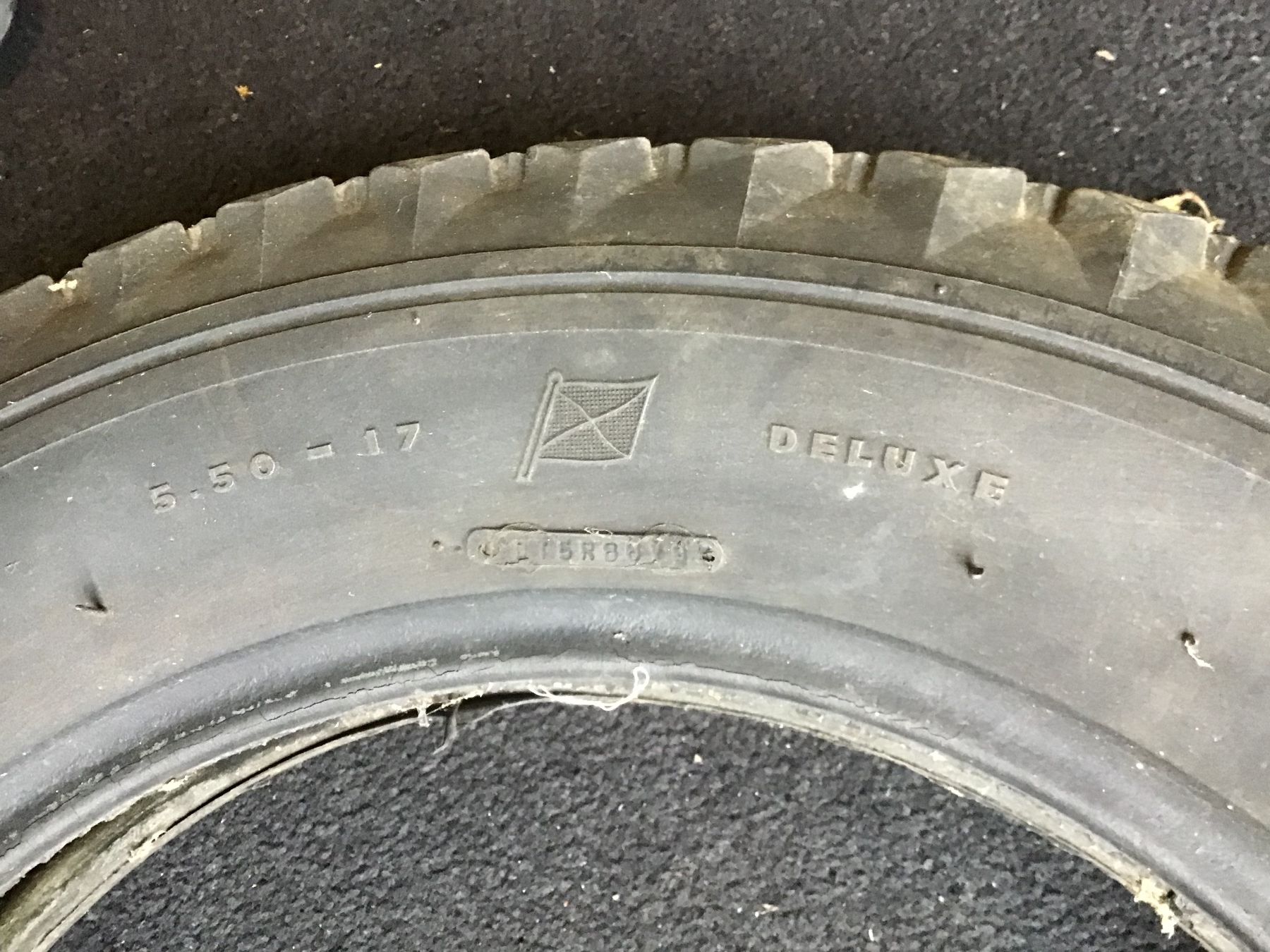 Goodyear Accessori per altri veicoli: Goodyear Oldtimer Pneu 40ziger Vintage – Usato da Horw venduto da adler65 5
