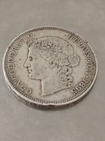 uralte 5fr.silber münze von 1895